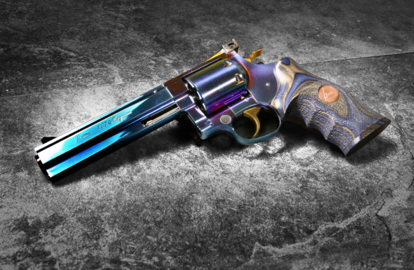 Janz revolver aurora blue